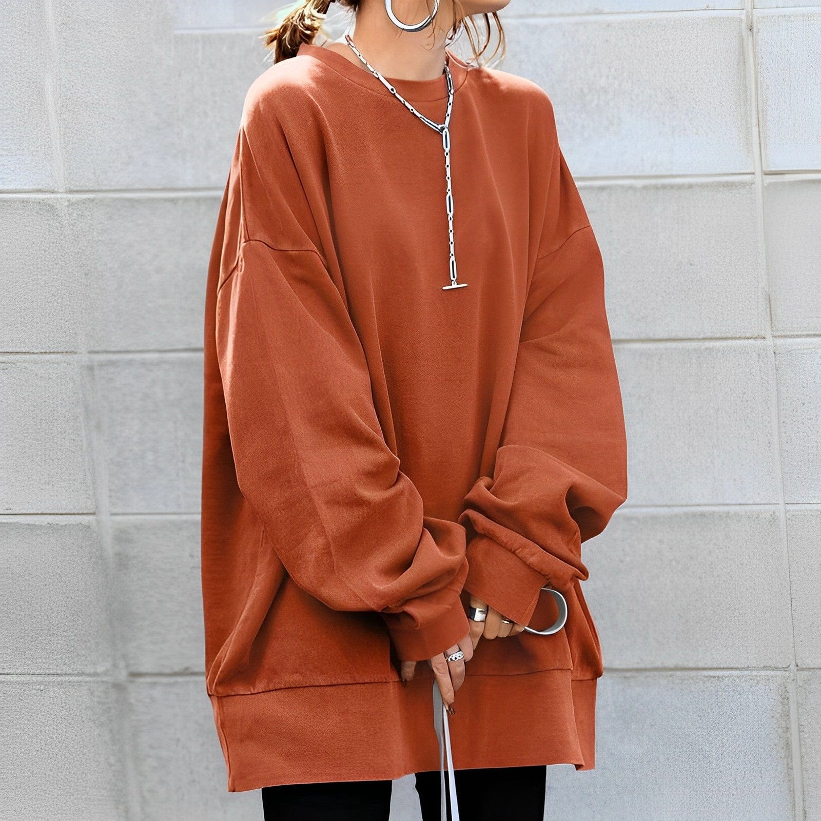 Bella | Women's Oversized Sweatshirt, Essential Pullover