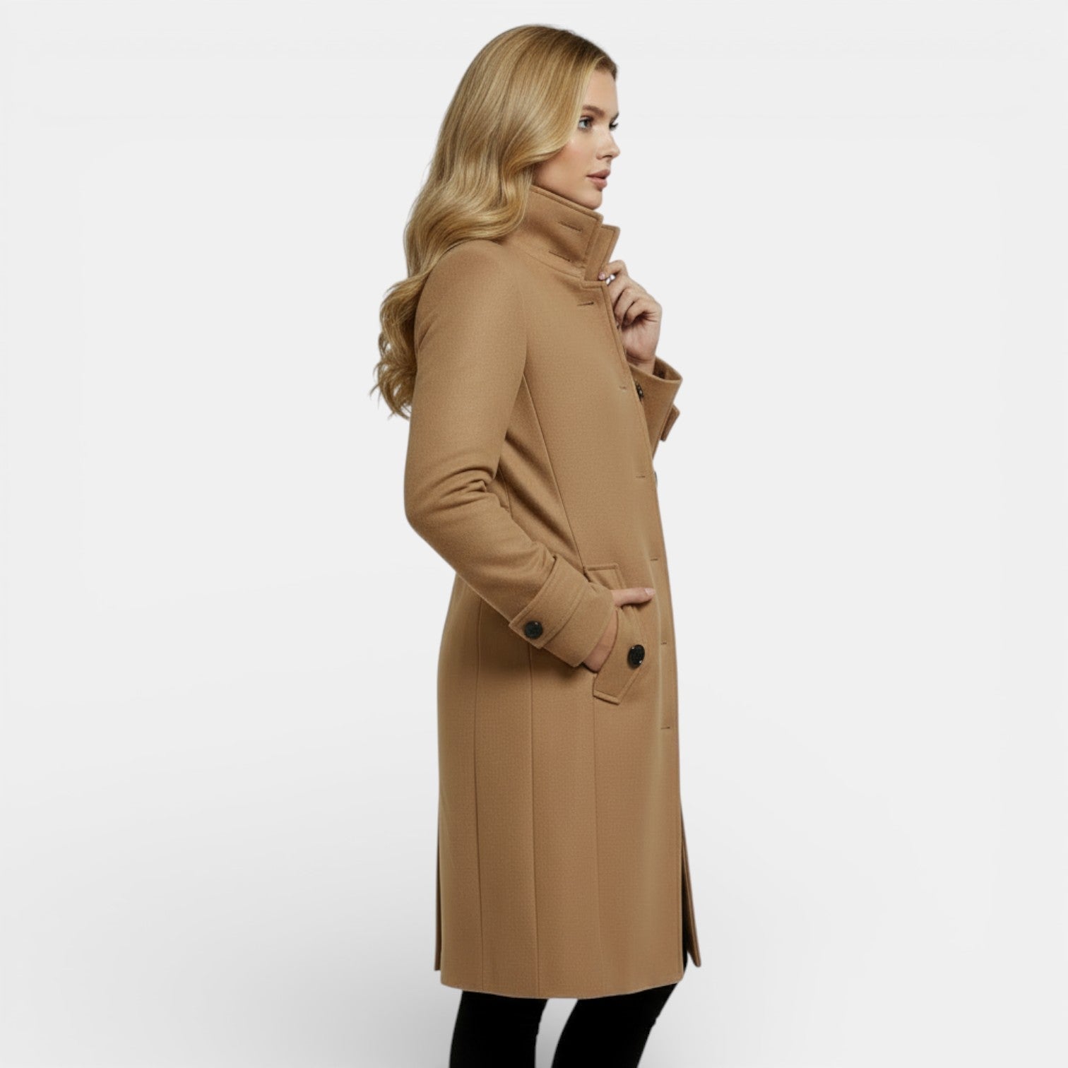 Blaise | Women's Wool Trench Coat, Timeless Coat