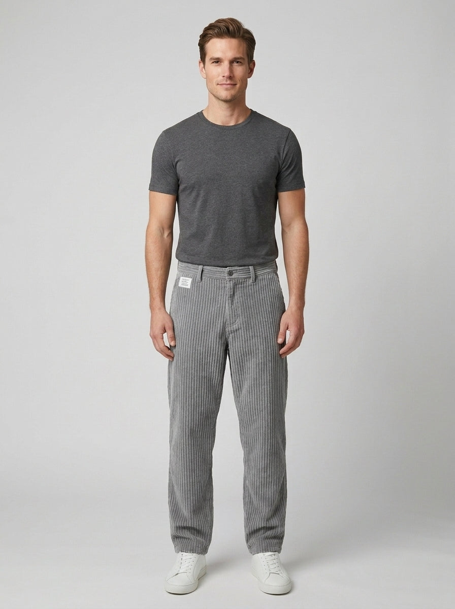 Desmond | Men's Corduroy Pants, Classic Comfortable Trousers