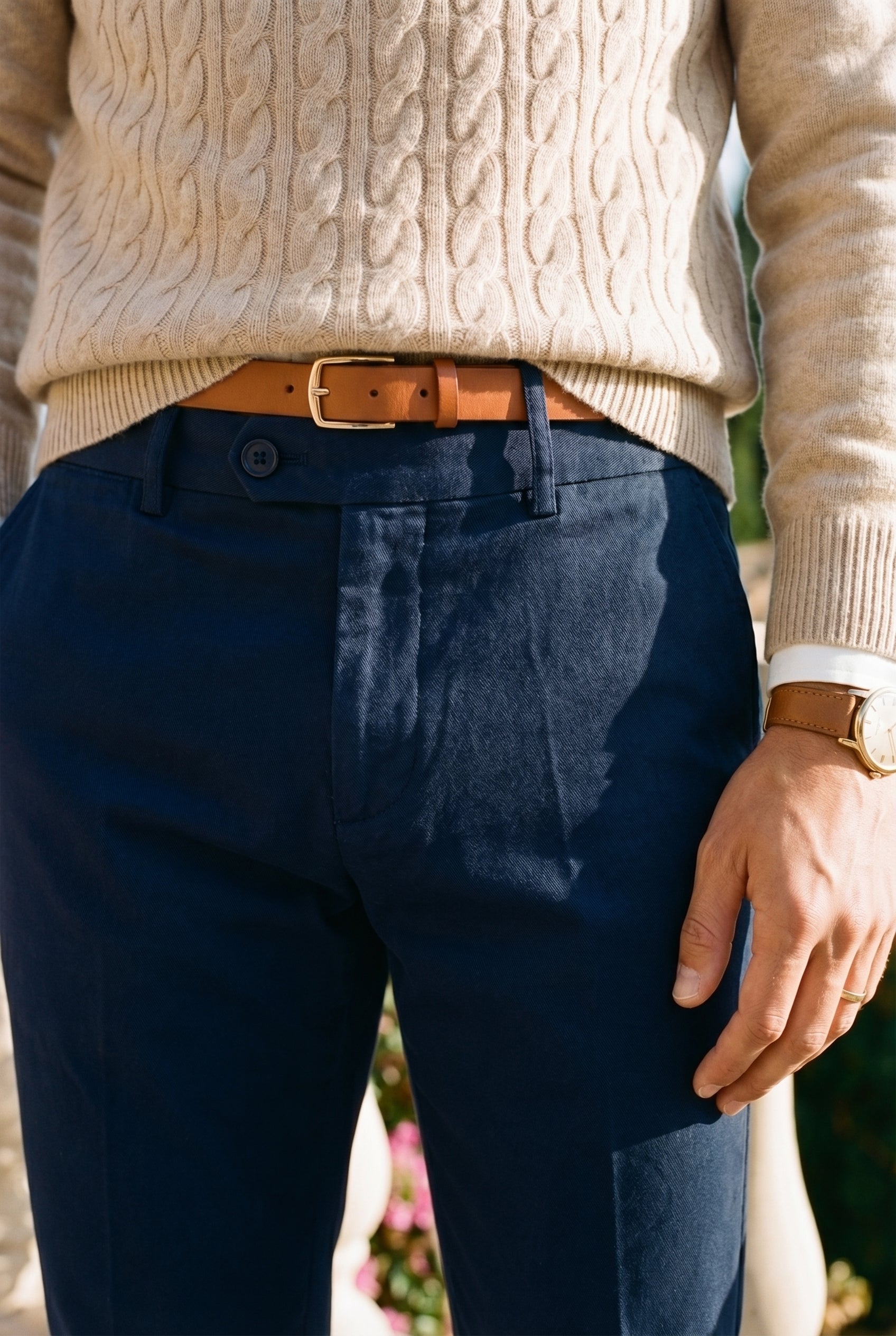 Dorian | Men's Chino Trousers, Old Money Style Smart Casual