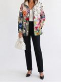 Kaia | Women's Quilted Jacket, Vintage Floral Print