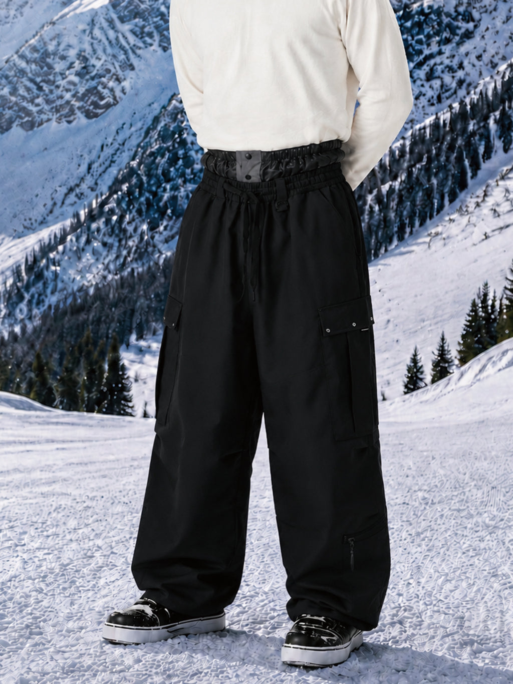 Sawyer | Men's Baggy Cargo Pants, Utility Trousers