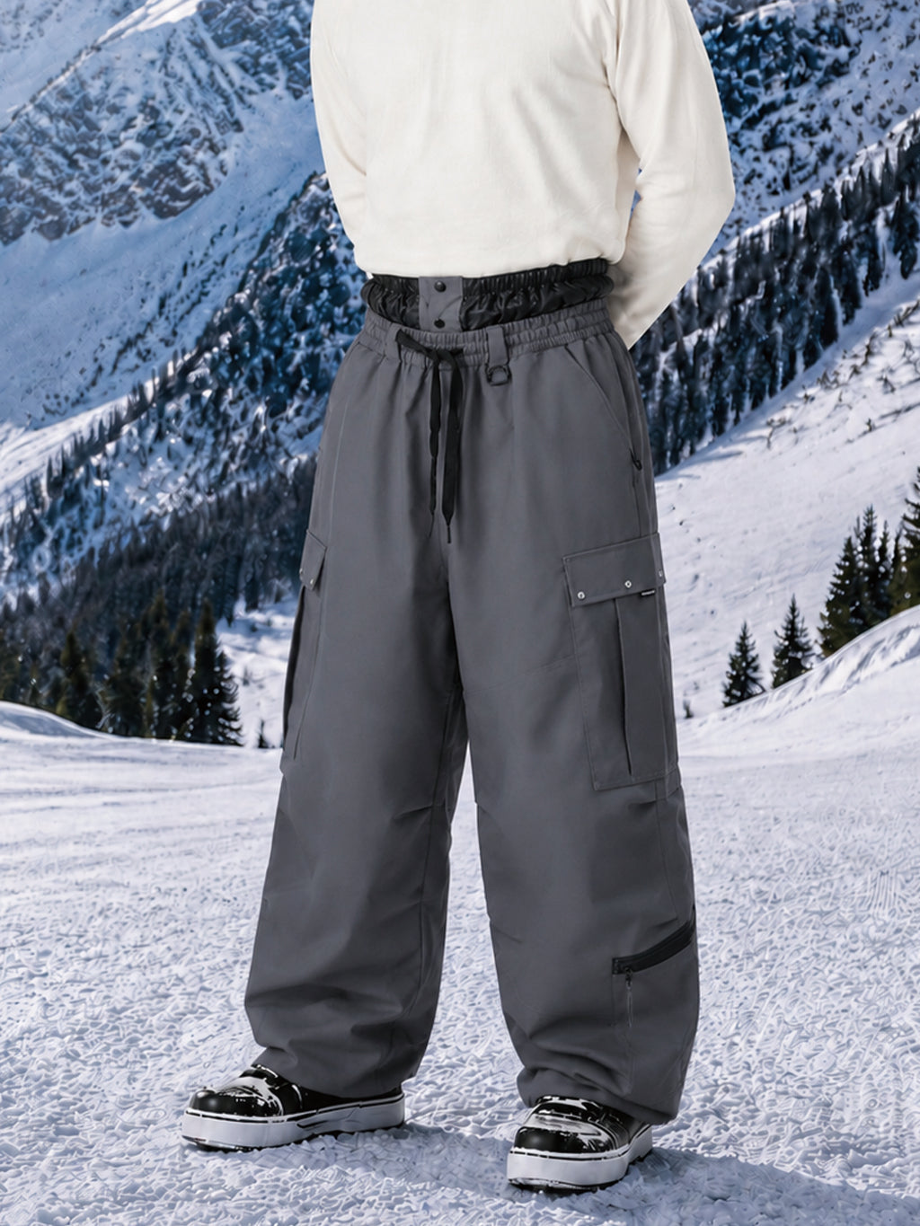 Sawyer | Men's Baggy Cargo Pants, Utility Trousers