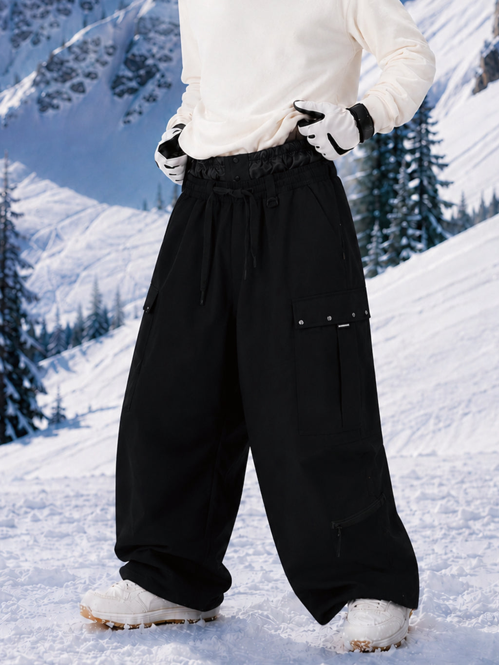 Sawyer | Men's Baggy Cargo Pants, Utility Trousers