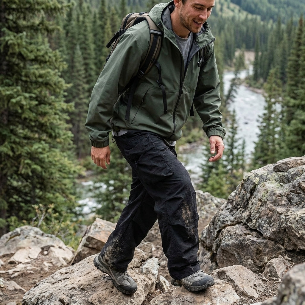 Rowan | Men's Cargo Pants, Straight-Leg Trousers