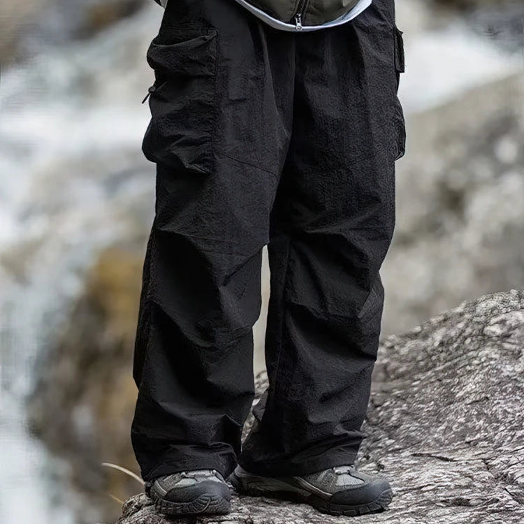 Rowan | Men's Cargo Pants, Straight-Leg Trousers