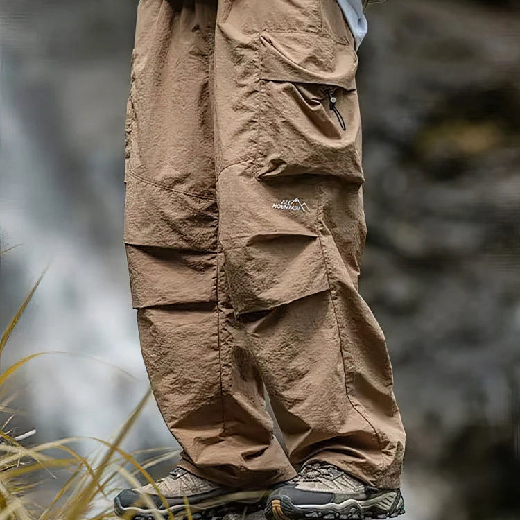 Rowan | Men's Cargo Pants, Straight-Leg Trousers