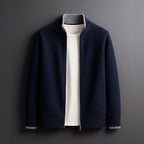 Men's Full-Zip Merino Wool Cardigan