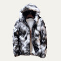 Silas | Men's Fur-Lined Hooded Jacket, Full-Zip Outerwear