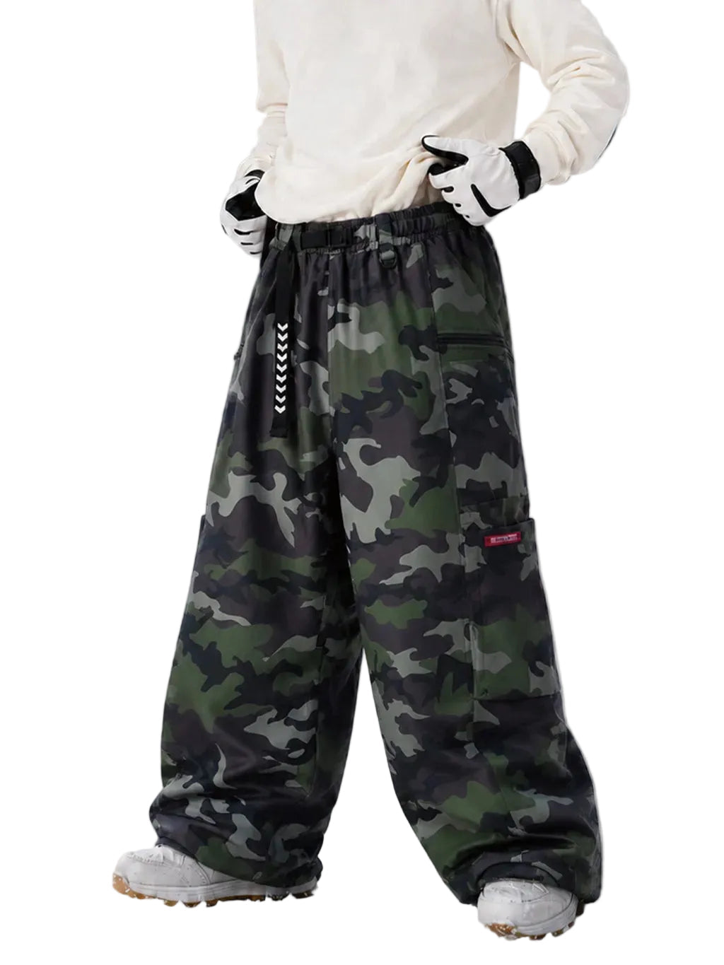Jasper | Men's Printed Cargo Pants, Straight-Leg Trousers
