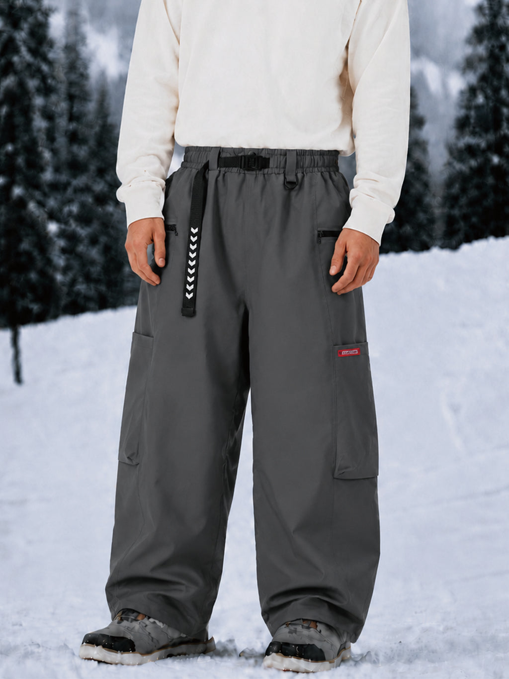 Jasper | Men's Printed Cargo Pants, Straight-Leg Trousers