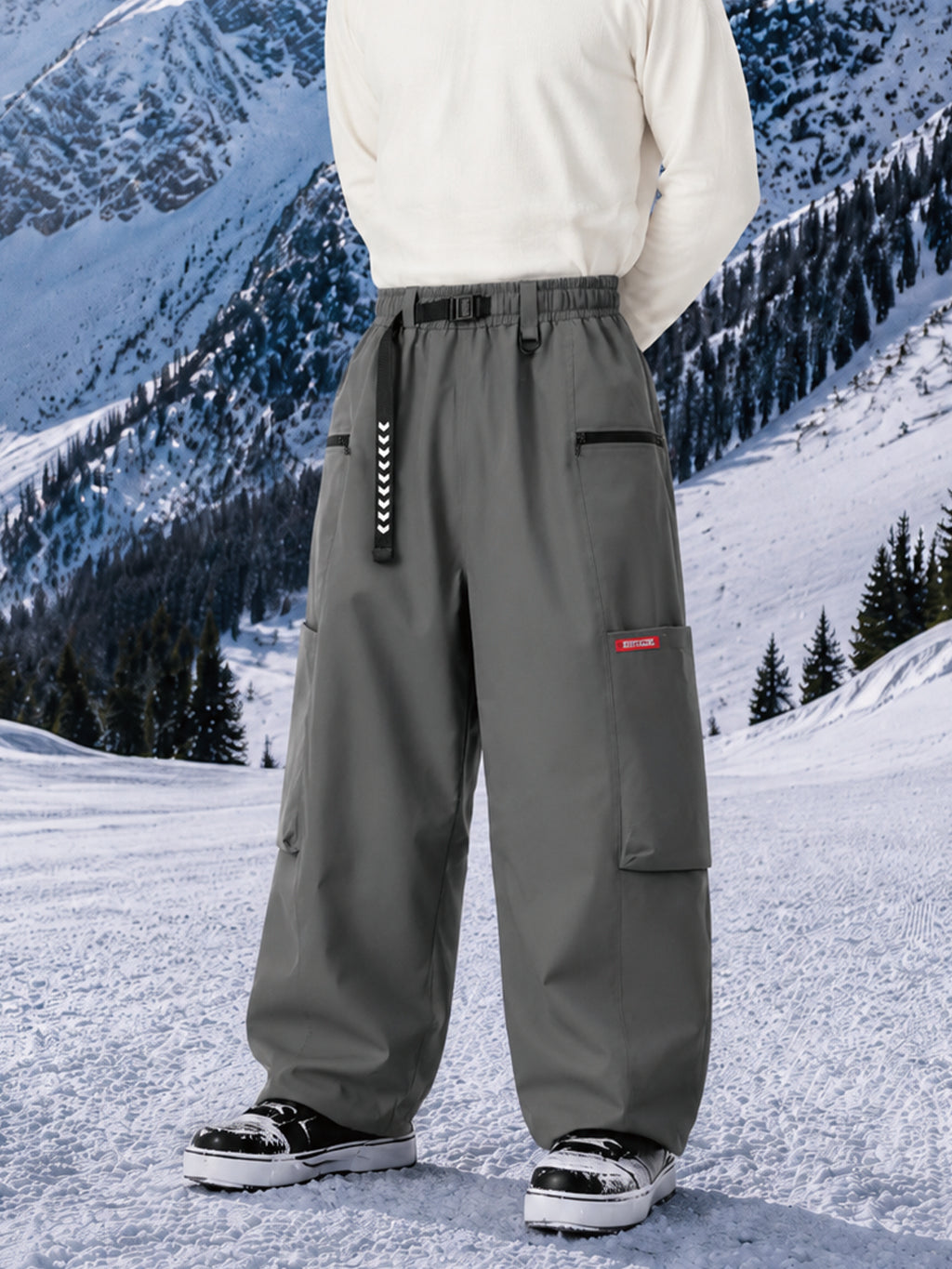 Jasper | Men's Printed Cargo Pants, Straight-Leg Trousers