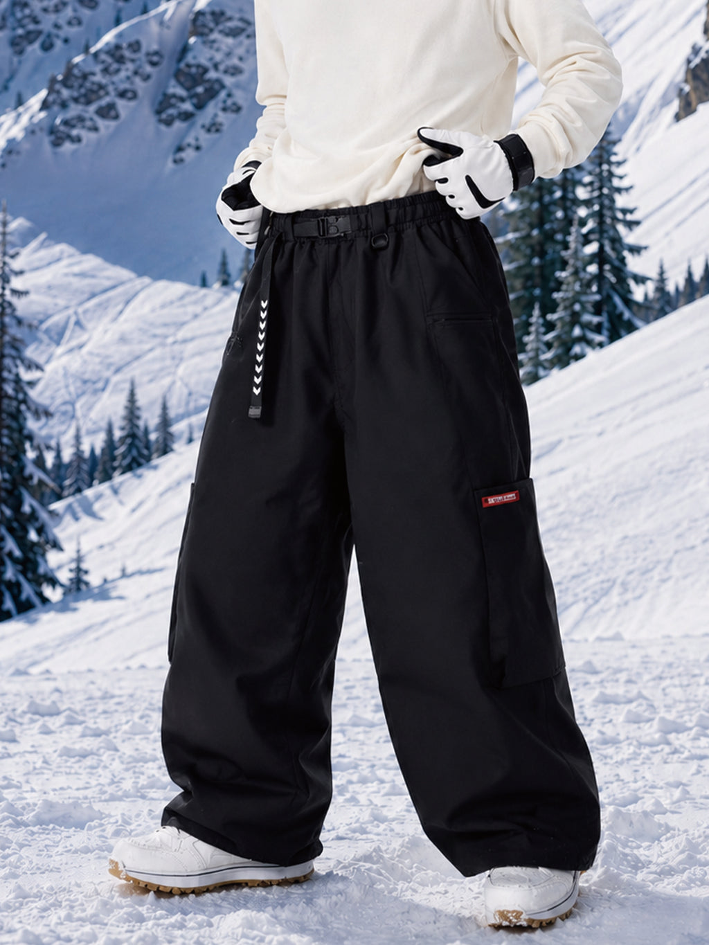 Jasper | Men's Printed Cargo Pants, Straight-Leg Trousers