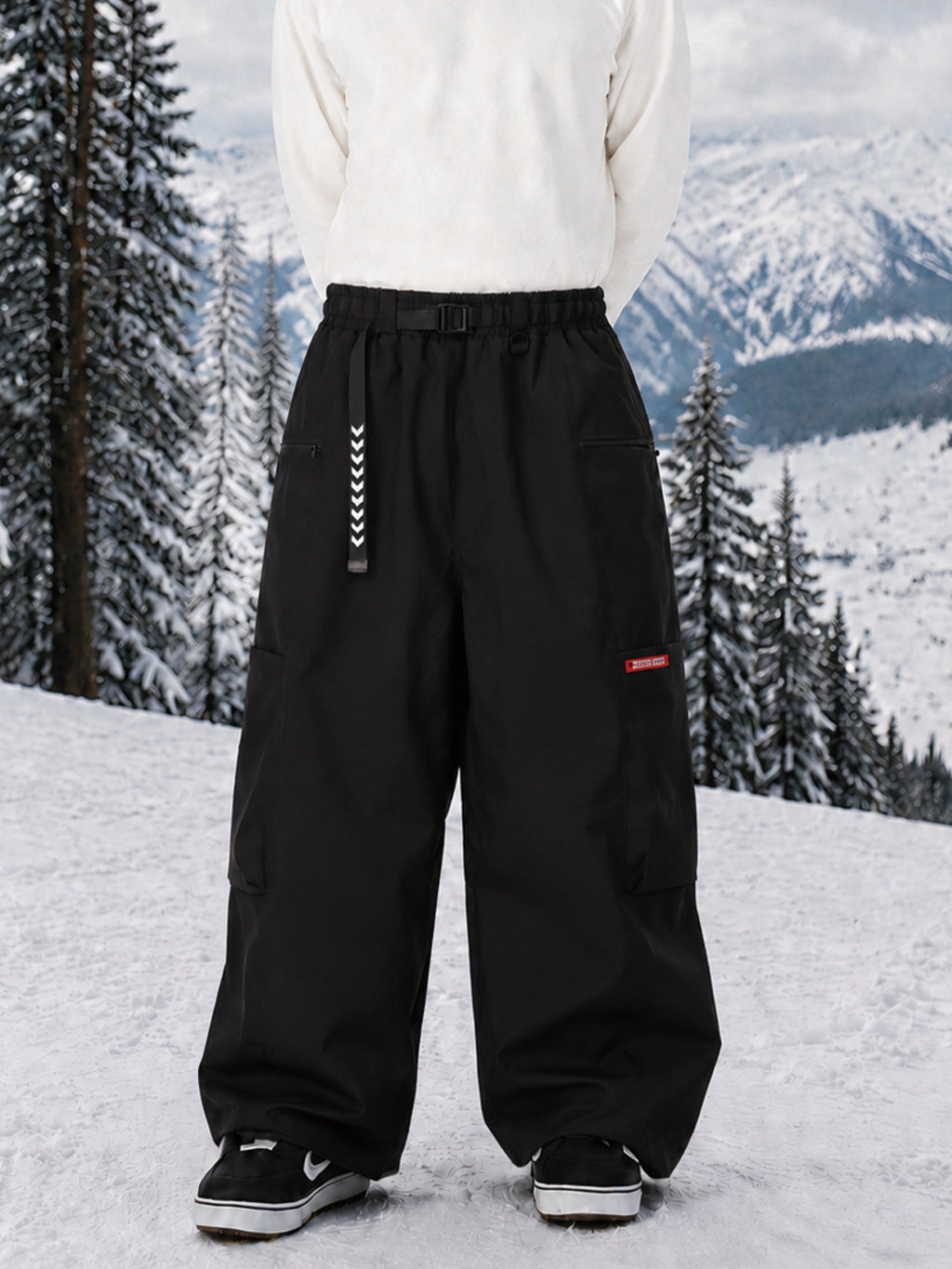 Jasper | Men's Printed Cargo Pants, Straight-Leg Trousers