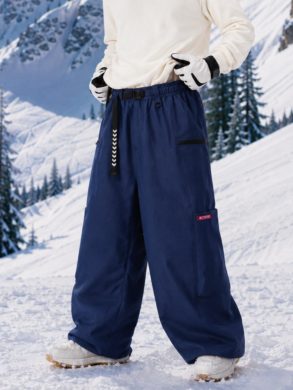Jasper | Men's Printed Cargo Pants, Straight-Leg Trousers