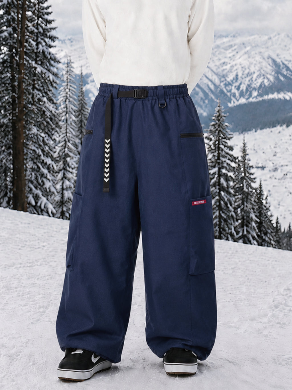 Jasper | Men's Printed Cargo Pants, Straight-Leg Trousers
