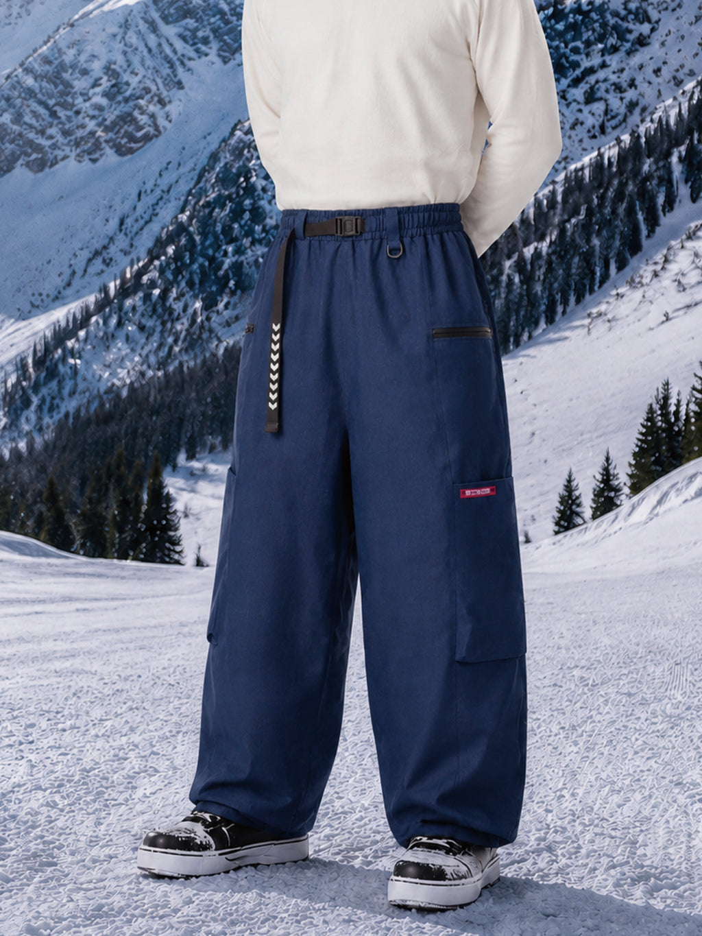 Jasper | Men's Printed Cargo Pants, Straight-Leg Trousers