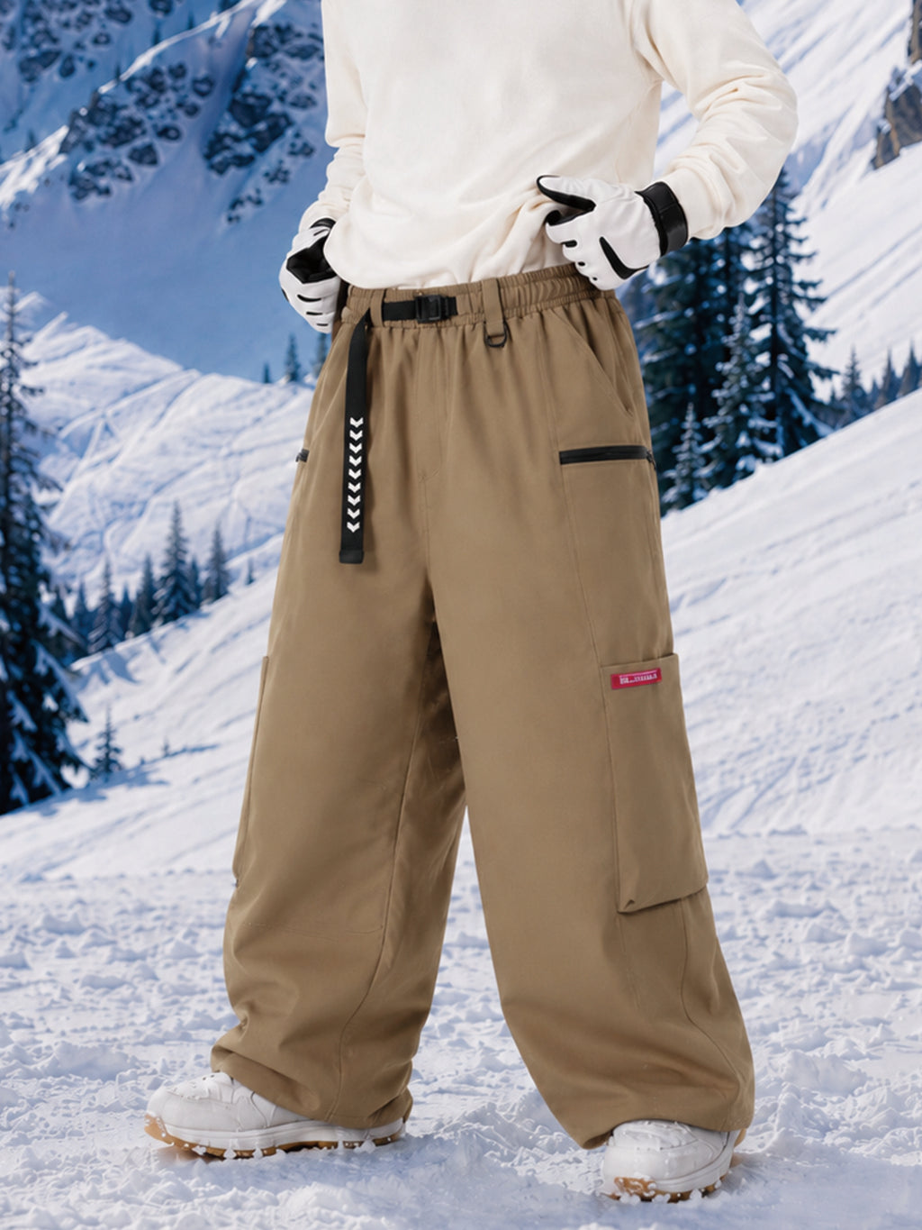 Jasper | Men's Printed Cargo Pants, Straight-Leg Trousers