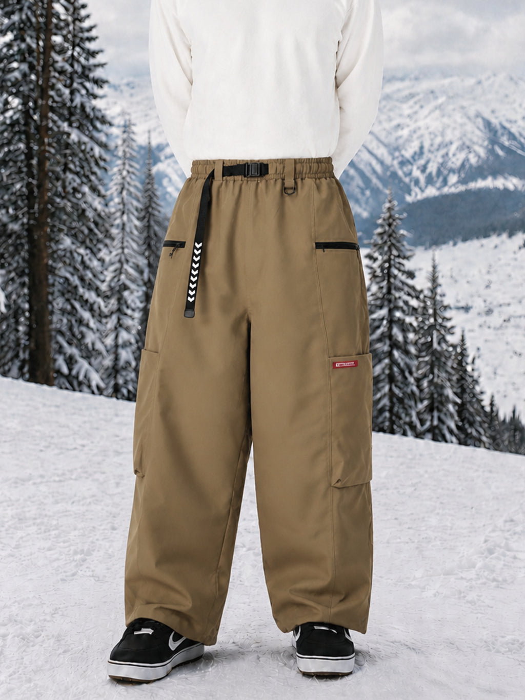 Jasper | Men's Printed Cargo Pants, Straight-Leg Trousers