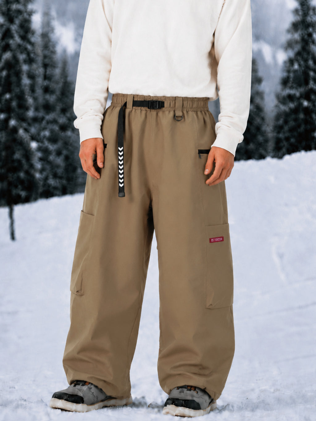 Jasper | Men's Printed Cargo Pants, Straight-Leg Trousers