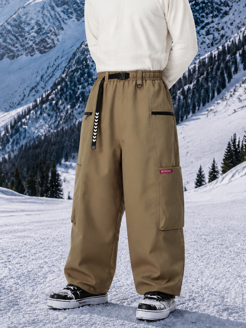 Jasper | Men's Printed Cargo Pants, Straight-Leg Trousers