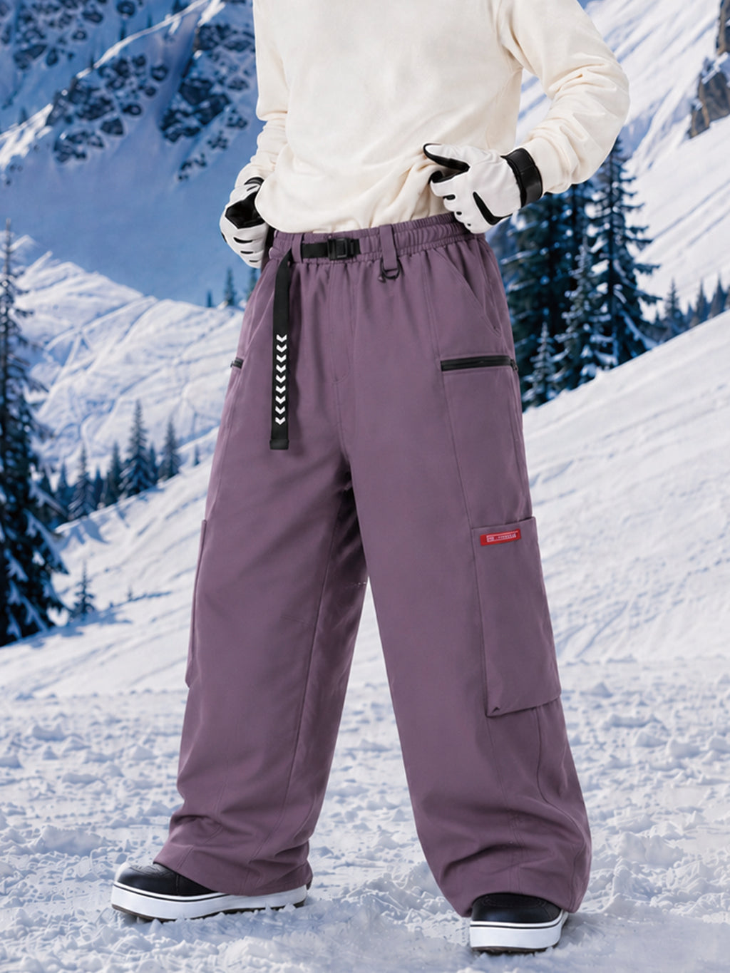 Jasper | Men's Printed Cargo Pants, Straight-Leg Trousers