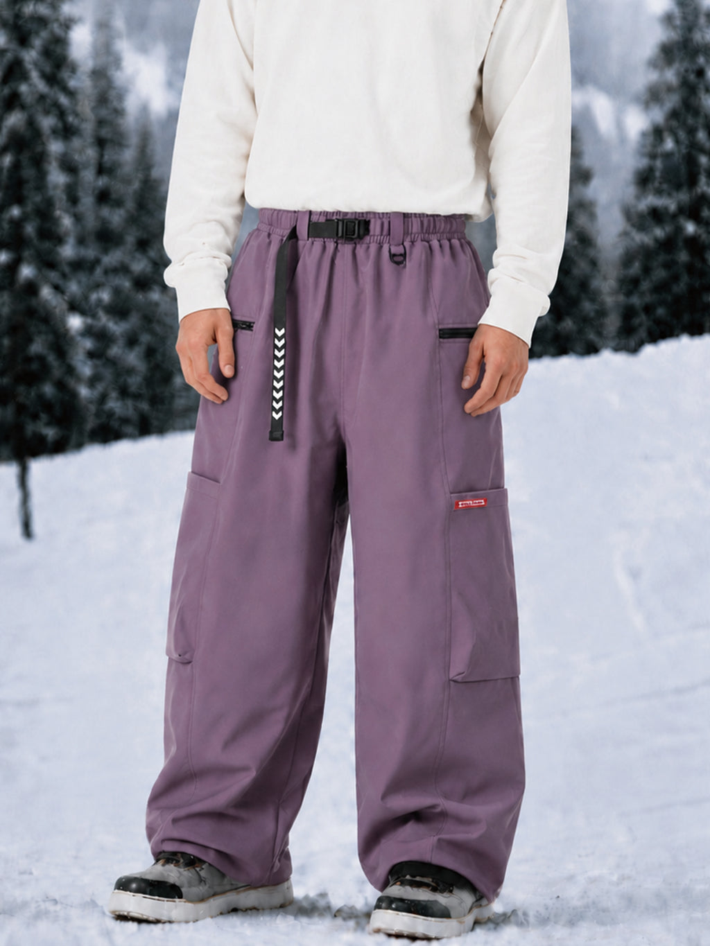 Jasper | Men's Printed Cargo Pants, Straight-Leg Trousers