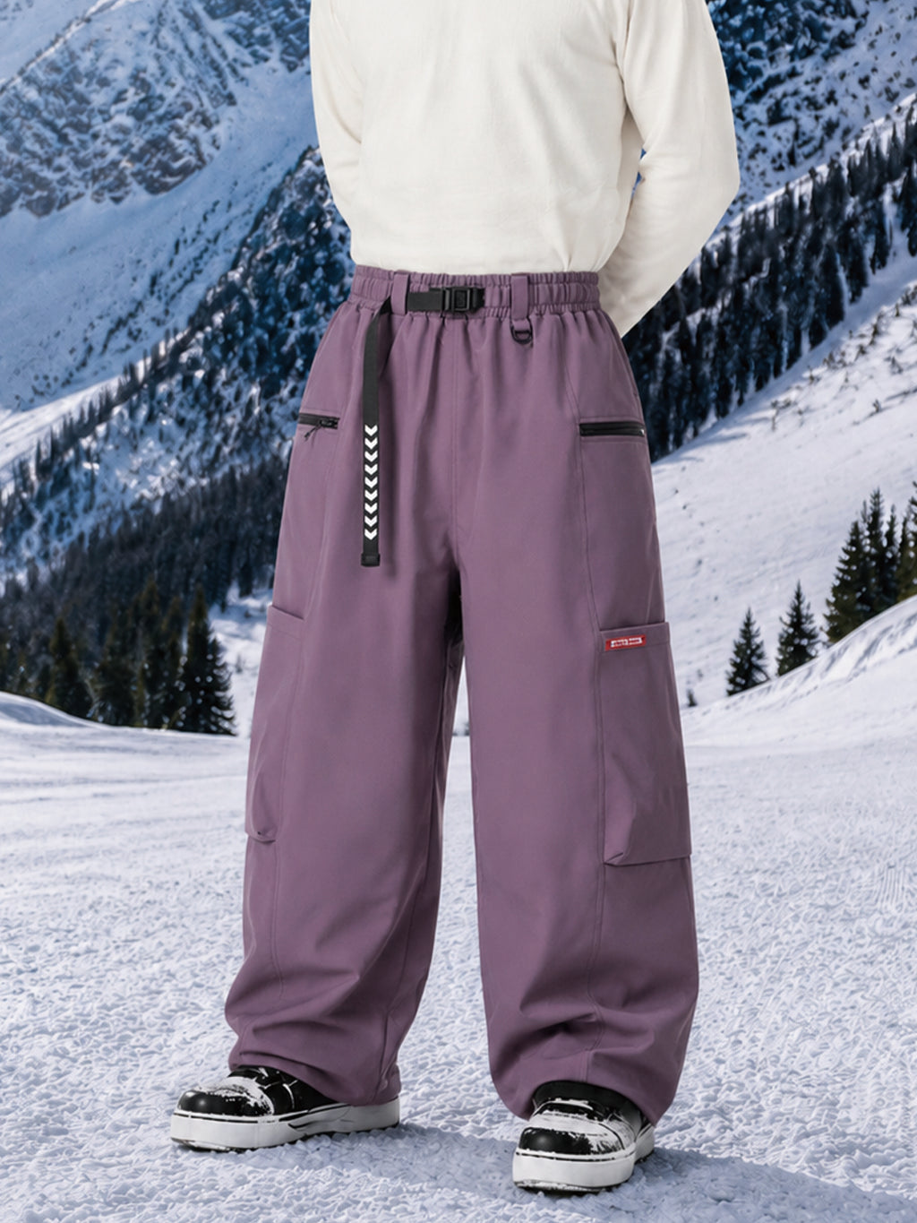 Jasper | Men's Printed Cargo Pants, Straight-Leg Trousers