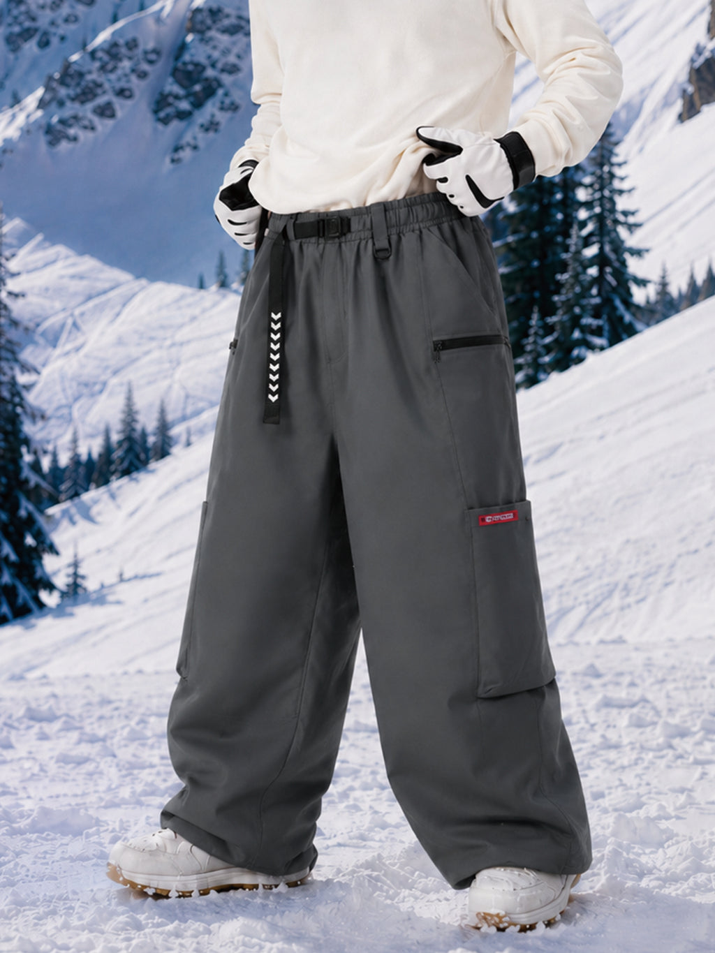 Jasper | Men's Printed Cargo Pants, Straight-Leg Trousers