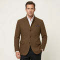 Emilio | Men's Tweed Blazer, Single-Breasted Smart Jacket