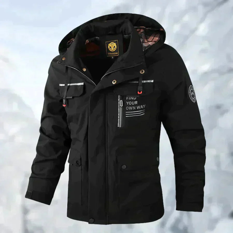 Legend | Men's Waterproof Jacket, Detachable Hood
