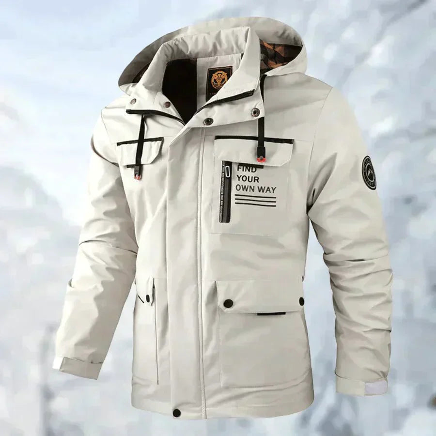Legend | Men's Waterproof Jacket, Detachable Hood