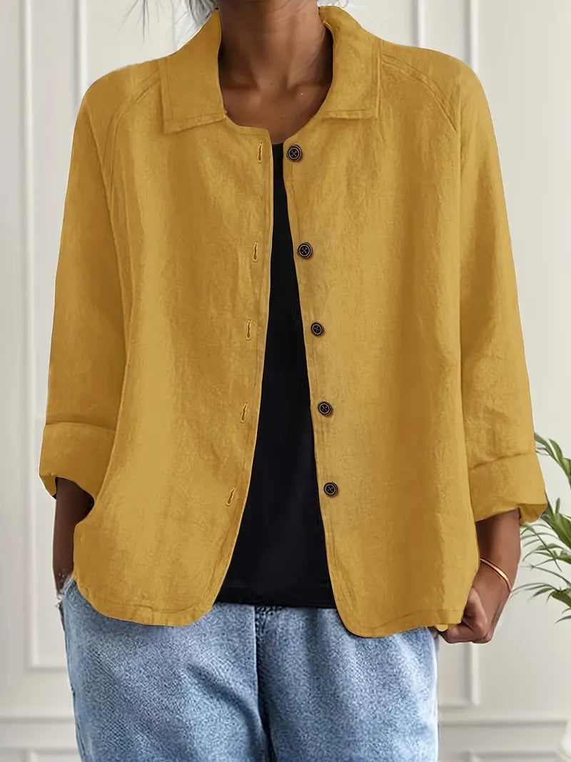 Odalie | Women's Classic Light Top, Everyday Layering Top