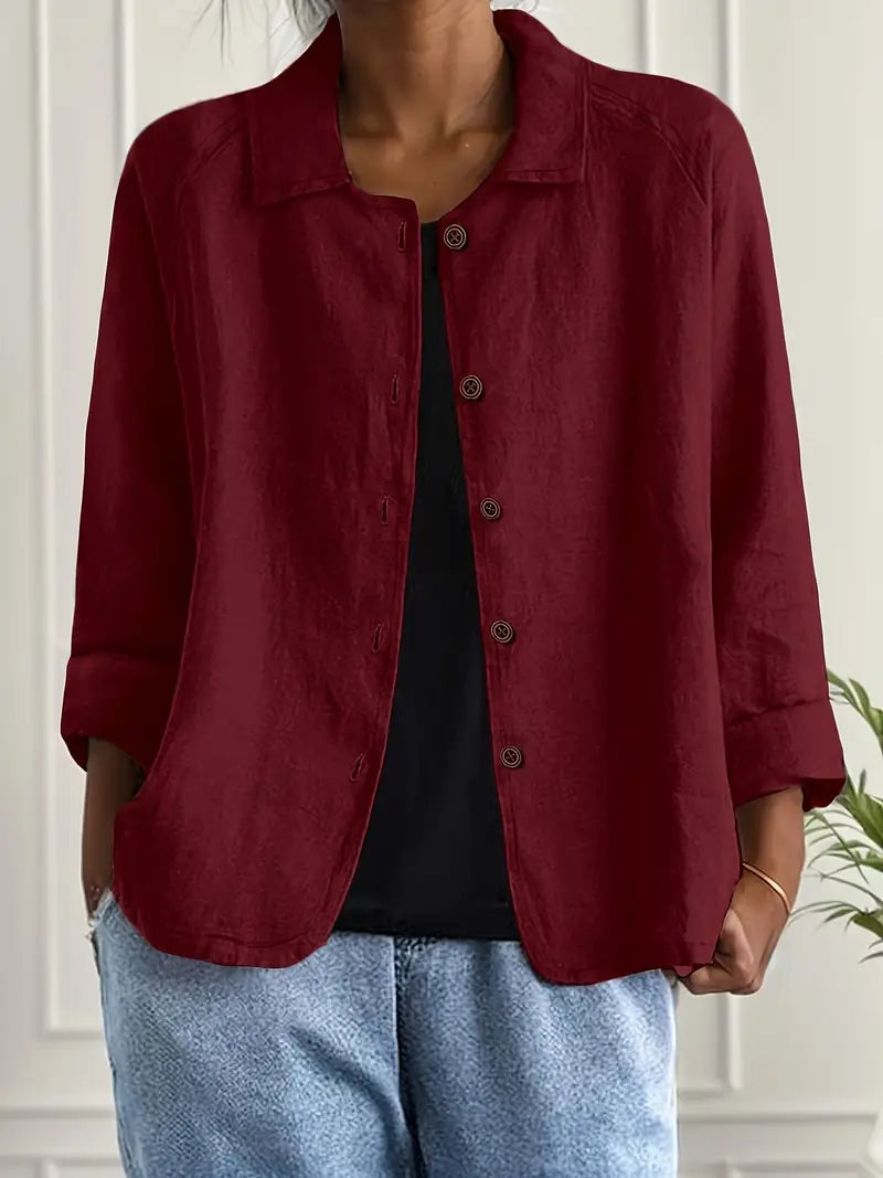 Odalie | Women's Classic Light Top, Everyday Layering Top