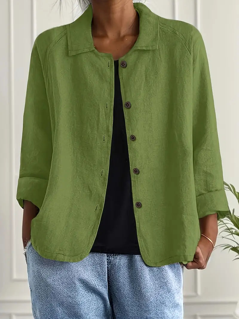 Odalie | Women's Classic Light Top, Everyday Layering Top