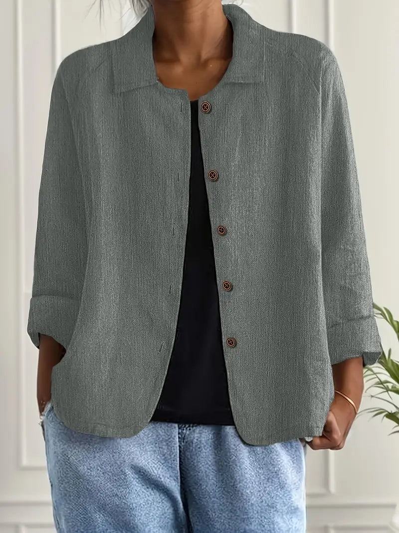 Odalie | Women's Classic Light Top, Everyday Layering Top