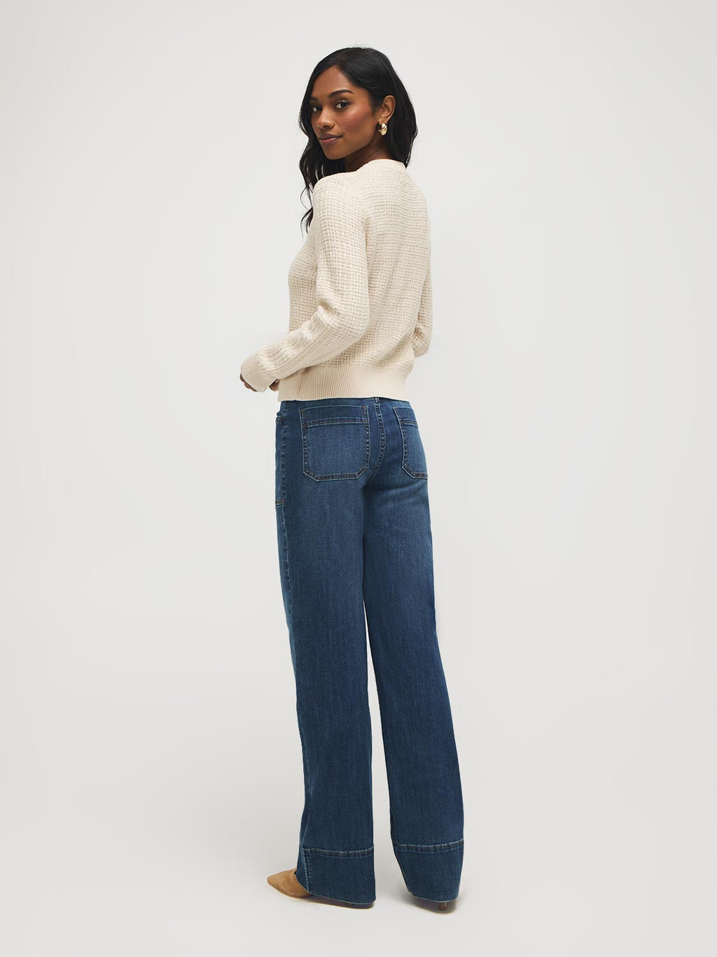 Odette | Women's Cardigan, Cotton Blend Button-Front