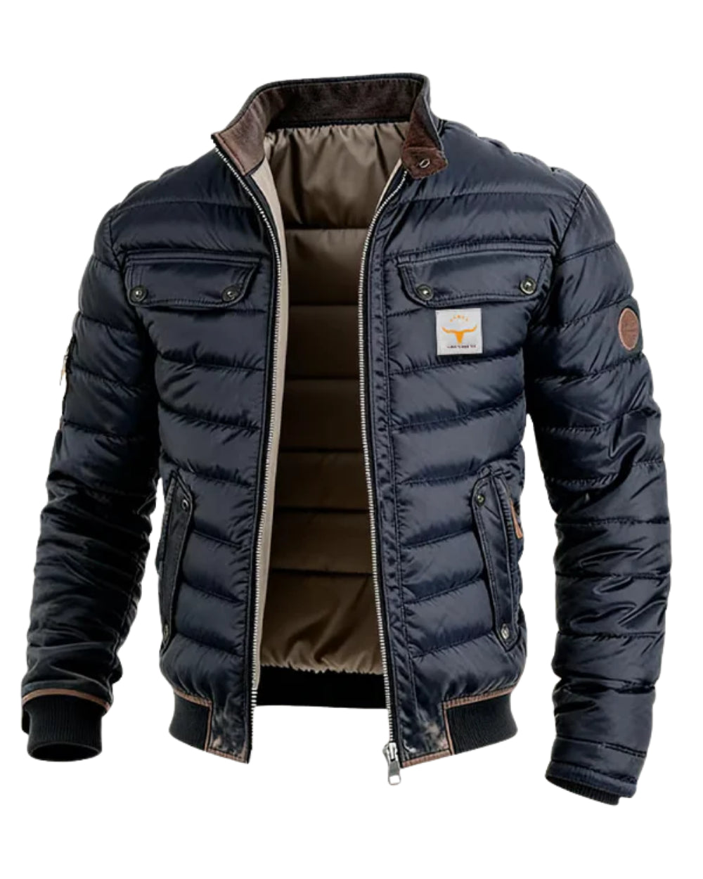 Walter | Men's Puffer Jacket, Elegant Urban Jacket