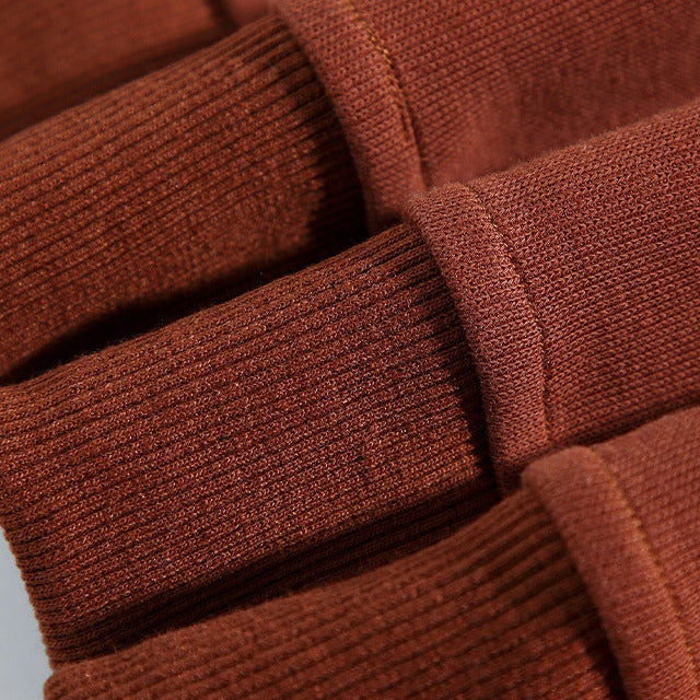 Wesley | Men's Polo Sweatshirt, Cotton Knit