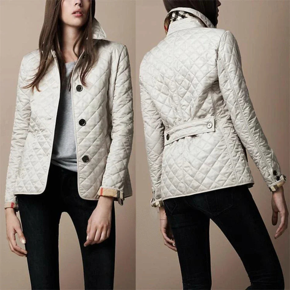 Sanne | Women's Diamond Quilted Jacket, Casual Jacket