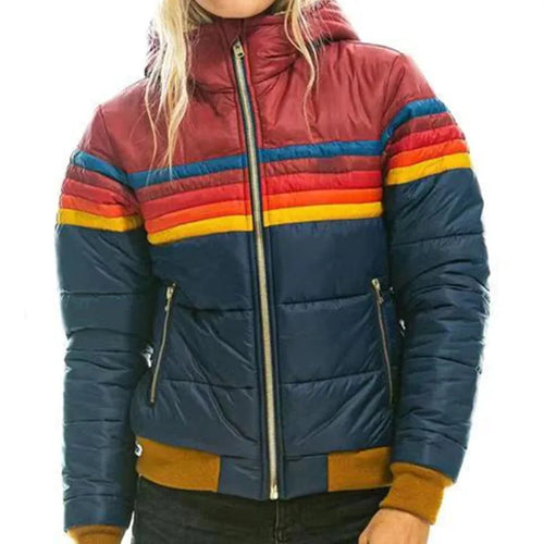 Amara | Women's Puffer Jacket, Hooded Insulated Outerwear