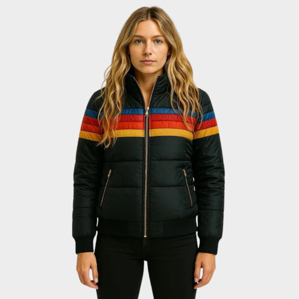 Amara | Women's Puffer Jacket, Hooded Insulated Outerwear