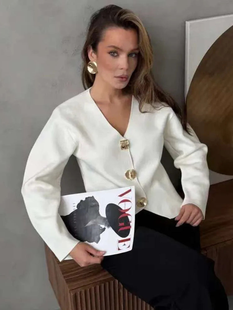 Marisol | Women's Knit Sweater Shirt, Collared Layering Piece