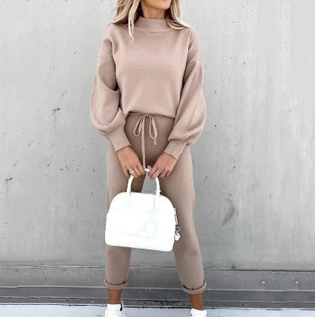 Hilda | Women's Sweater and Pants Set, Soft Knit Co-Ord