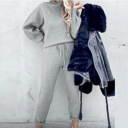 Hilda | Women's Sweater and Pants Set, Soft Knit Co-Ord