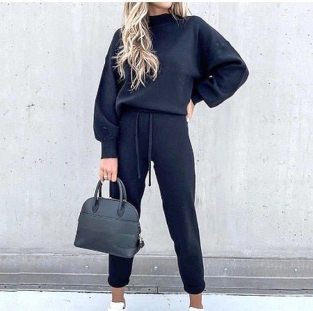 Hilda | Women's Sweater and Pants Set, Soft Knit Co-Ord