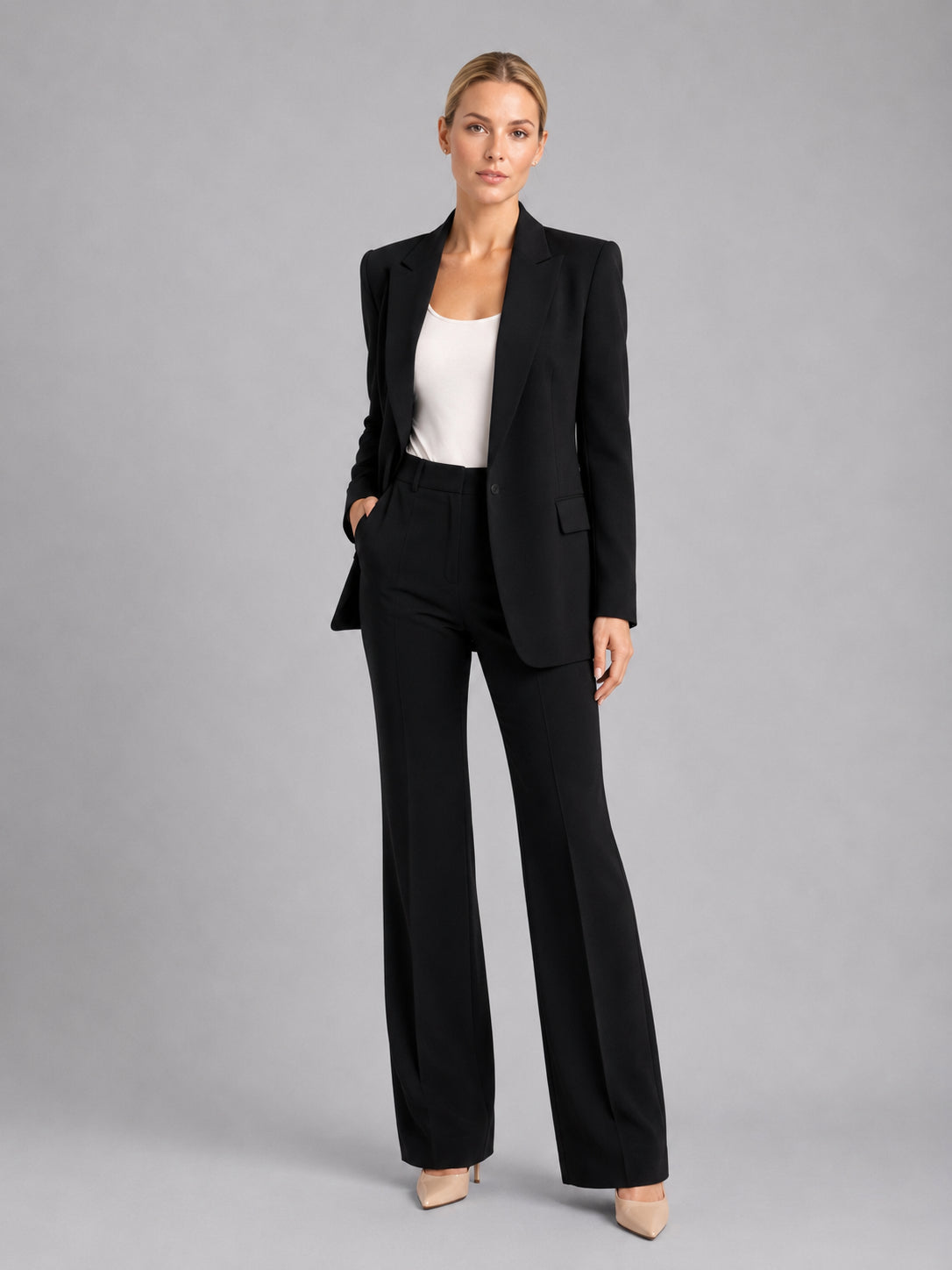 Isolde | Women's Tailored Blazer Set, High-Waist Trouser Co-Ord