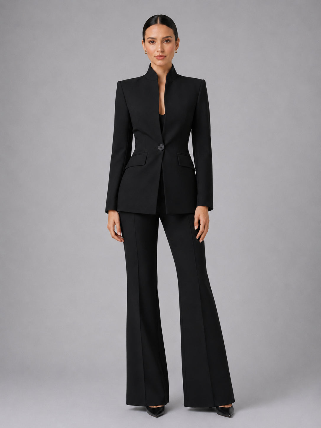 Genevieve | Women's Tailored Blazer Set, Trouser Suit Co-Ord