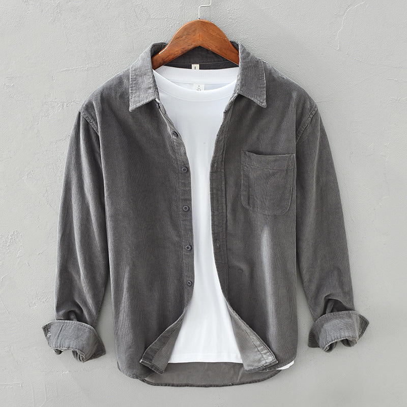 Yves | Men's Corduroy Shirt, Casual Shirt