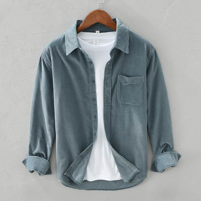 Yves | Men's Corduroy Shirt, Casual Shirt